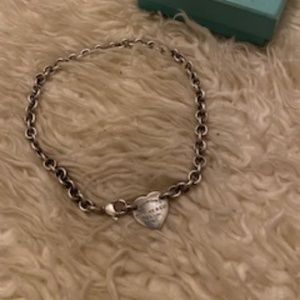 Return to Tiffany Heart Tag Choker